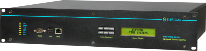 NTS-5000 NTP/PTP Rb and OCXO PTP